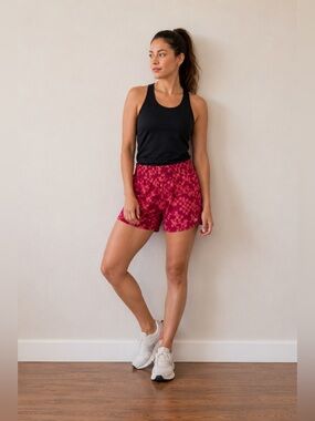 JoyLab Geometric Print Active Shorts XS Workout Gym Running